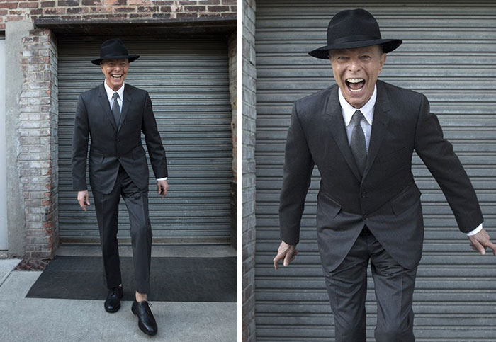 La última sesión fotográfica de David Bowie antes de su muerte