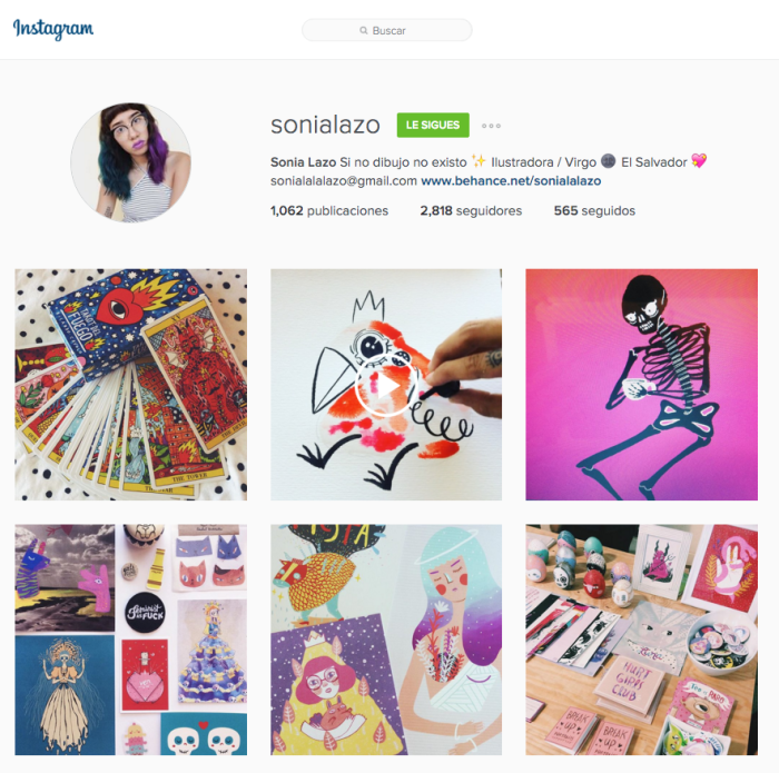 5 Muy Buenos Ilustradores Desconocidos En Instagram Que Debes Seguir.