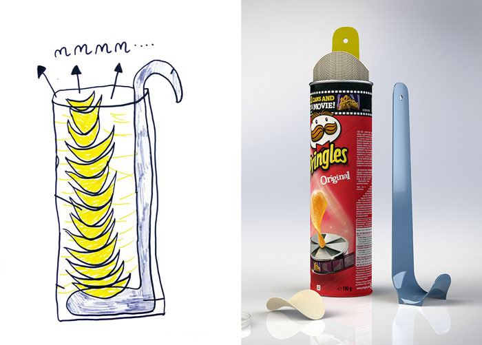 Inventos infantiles de locura convertidos en productos reales