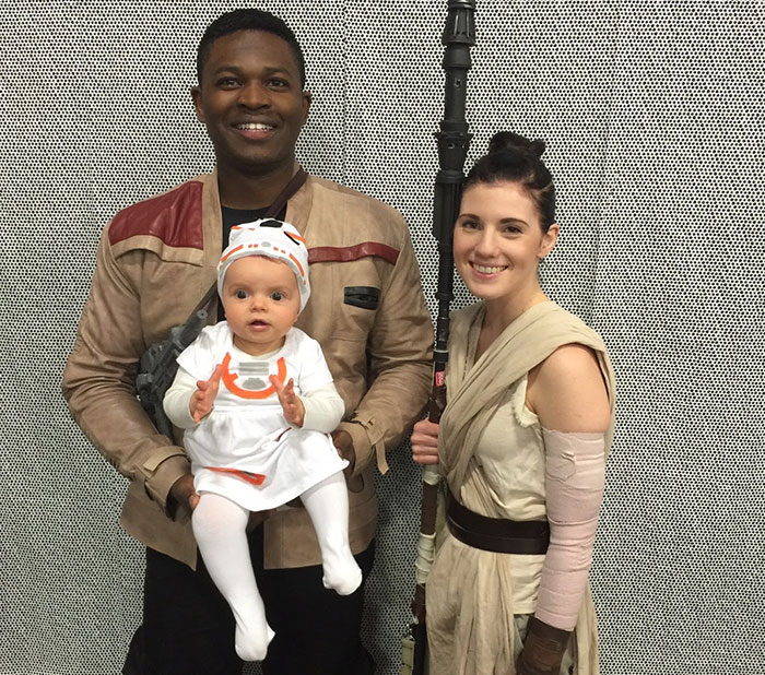Esta familia hace cosplay junta y la Fuerza es muy poderosa en ellos