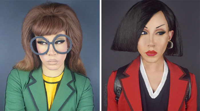 Esta drag queen se transforma en nuestros personajes de dibujos favoritos de los 90