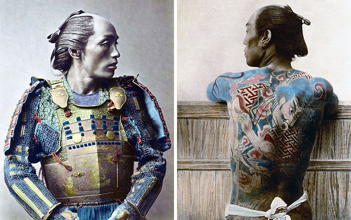 Los últimos samuráis en curiosas fotos del siglo XIX