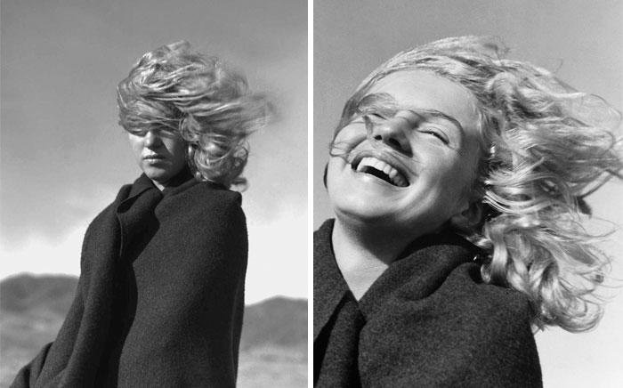 Raras fotos de Marilyn Monroe cuando solo tenía 20 años