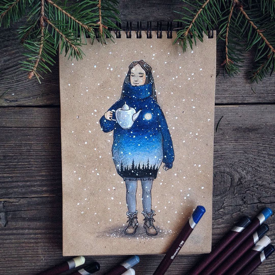 ilustraciones-cuentos-hadas-lapices-colores-lia-selina (21)