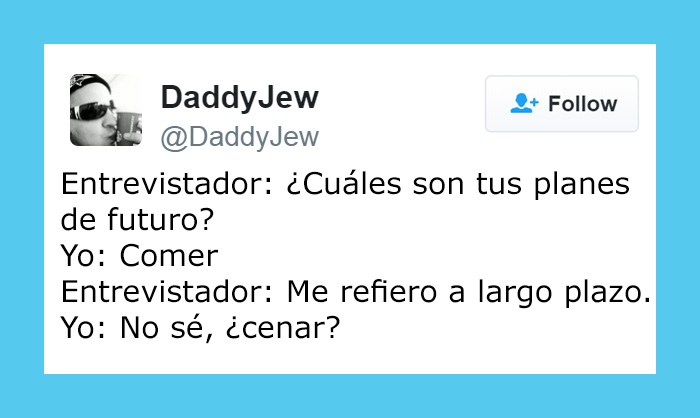 15 Tuits sobre comida muy divertidos