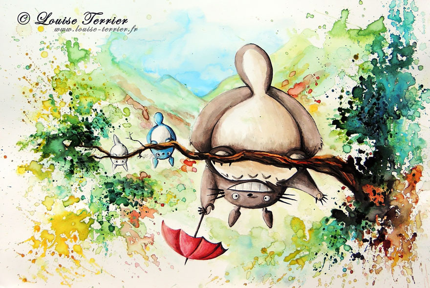 pinturas-acuarela-fanart-estudio-ghibli-louise-terrier (8)