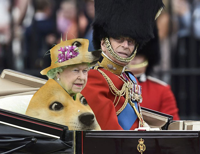 reina-inglaterra-traje-pantalla-verde (6)