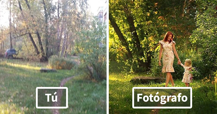 Gente normal VS. Fotógrafos: Este experimento muestra lo distinto que parece un mismo lugar