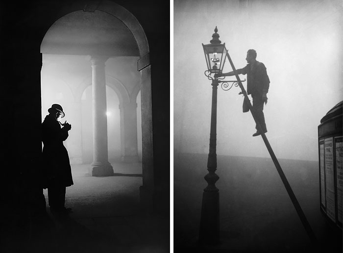 15 Fotos fantasmales de la niebla de Londres a principios del siglo XX