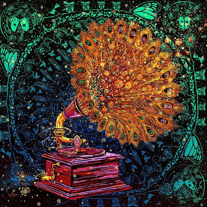 Hipnóticos GIFs, por James R. Eads y The Glitch