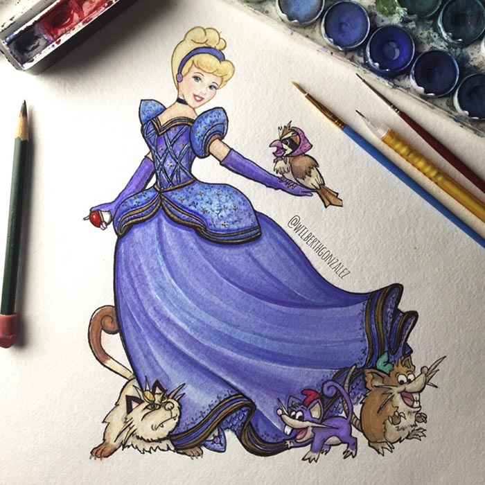 ilustraciones-disney-pokemon-wilberth-gonzalez (2)