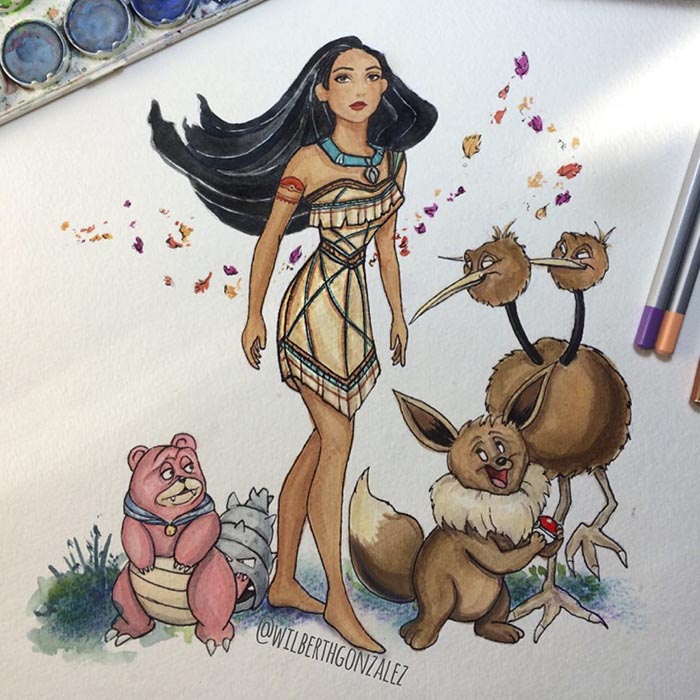 ilustraciones-disney-pokemon-wilberth-gonzalez (8)