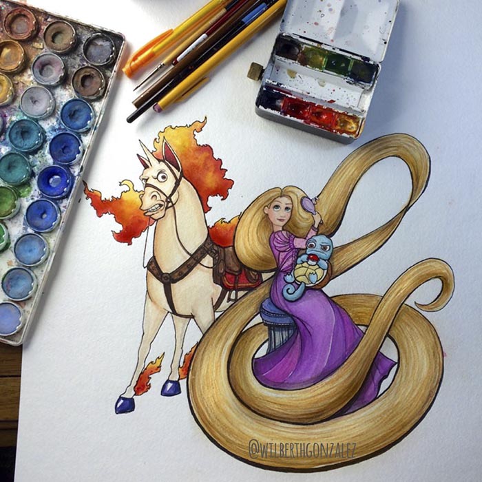 ilustraciones-disney-pokemon-wilberth-gonzalez (9)