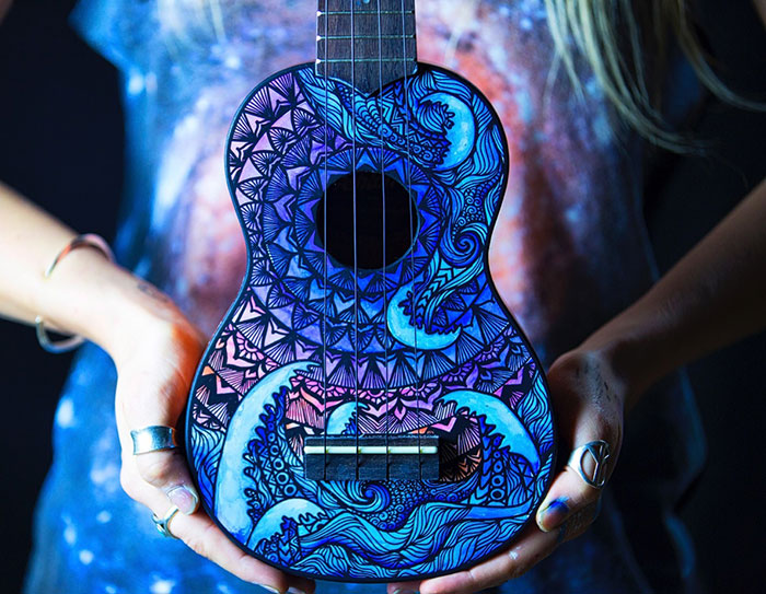 Convierto instrumentos musicales en arte