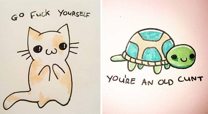 12 Tarjetas de felicitación ofensivamente adorables (Aviso: lenguaje soez)