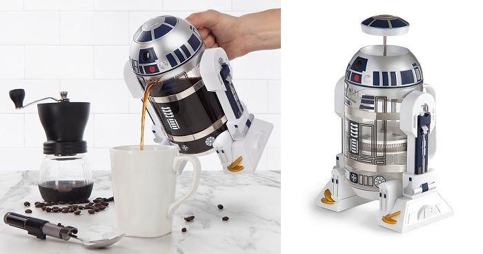 Con esta cafetera de R2-D2 tendrás la Fuerza para despertarte