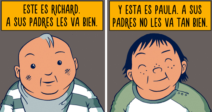 Este cómic sencillo explica perfectamente lo que es el privilegio