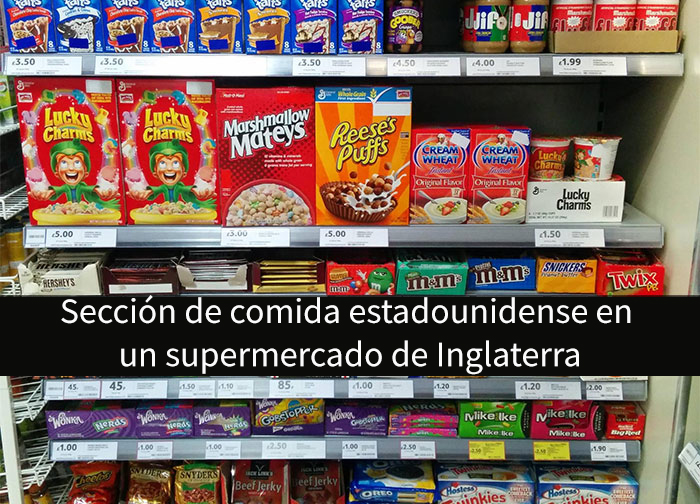 Este es el aspecto de la «comida estadounidense» según el resto del mundo