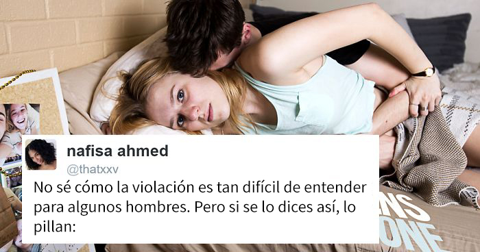 Esta mujer explica la diferencia entre violación y consentimiento en 5 tuits para los hombres que aún no lo pillan