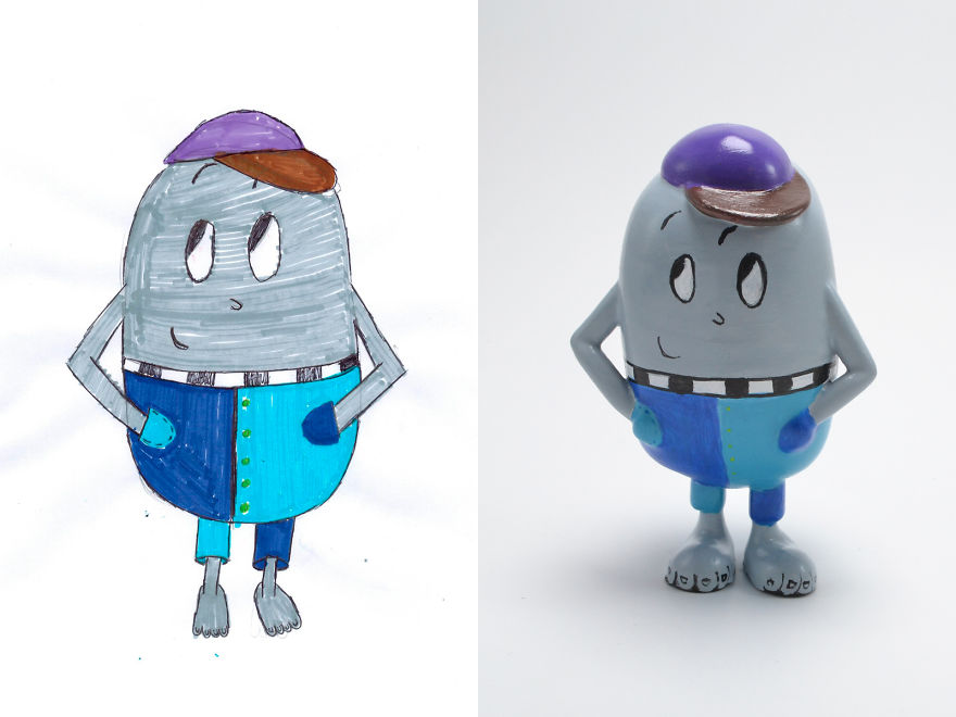 Esta Empresa Convierte Los Dibujos De Los Niños En Figuras Alucinantes