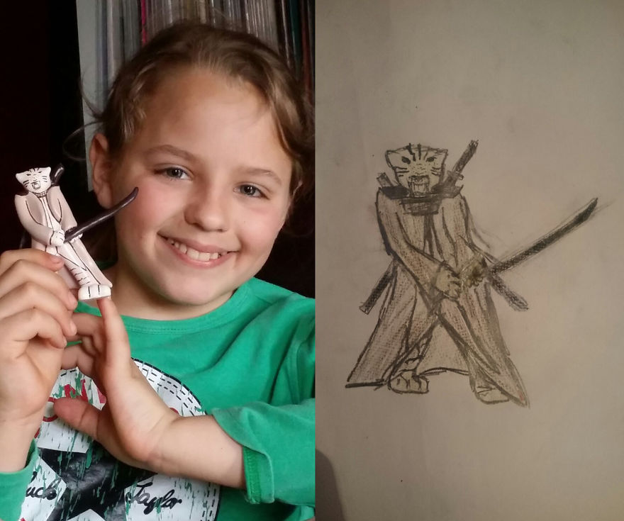 Esta Empresa Convierte Los Dibujos De Los Niños En Figuras Alucinantes