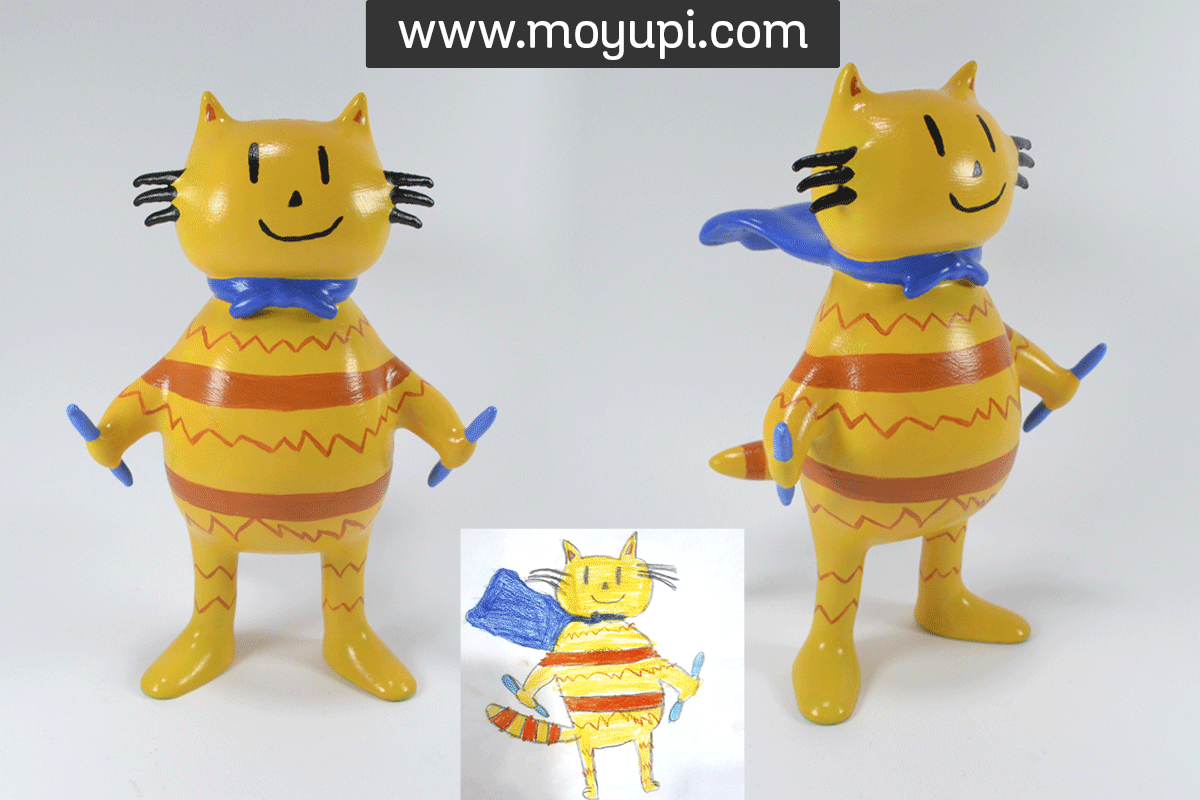 Esta Empresa Convierte Los Dibujos De Los Niños En Figuras Alucinantes