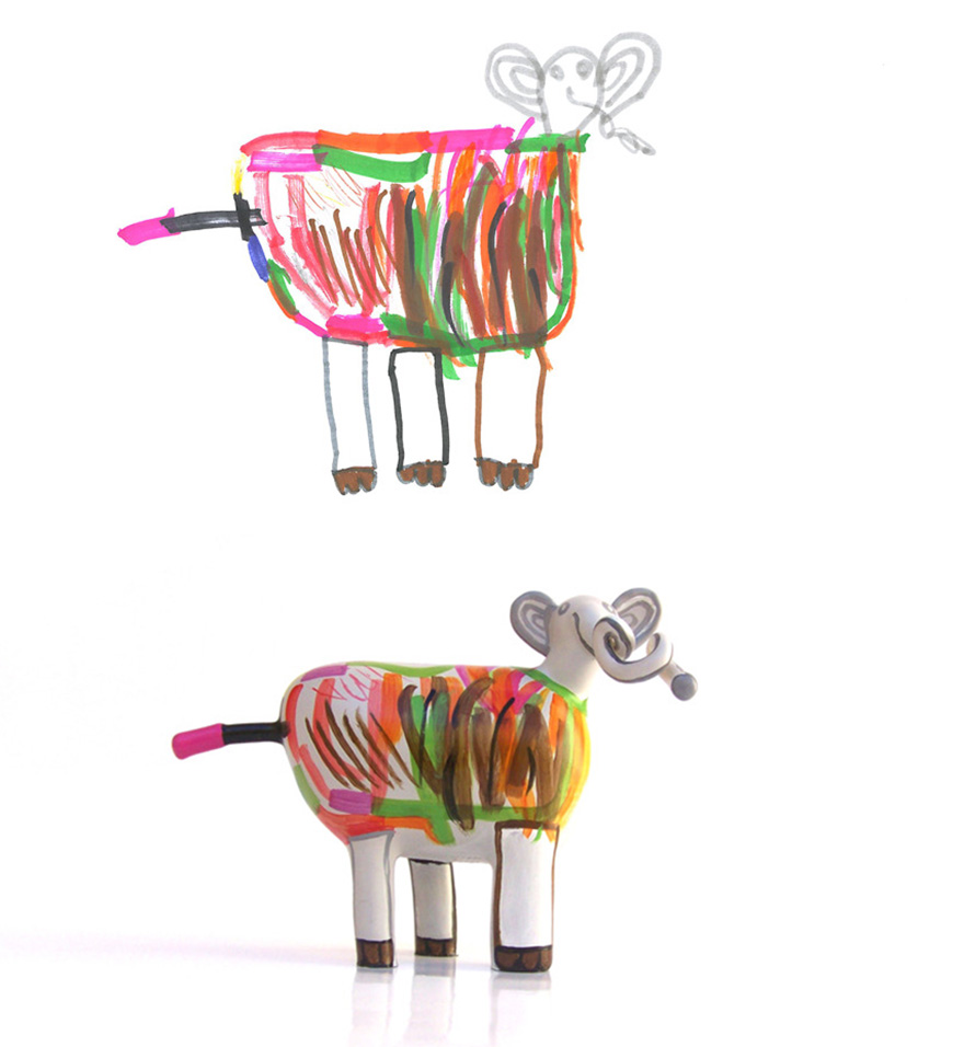 Esta Empresa Convierte Los Dibujos De Los Niños En Figuras Alucinantes