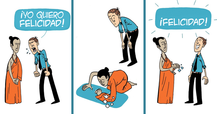 10+ Cómics sobre la felicidad que te harán pensar