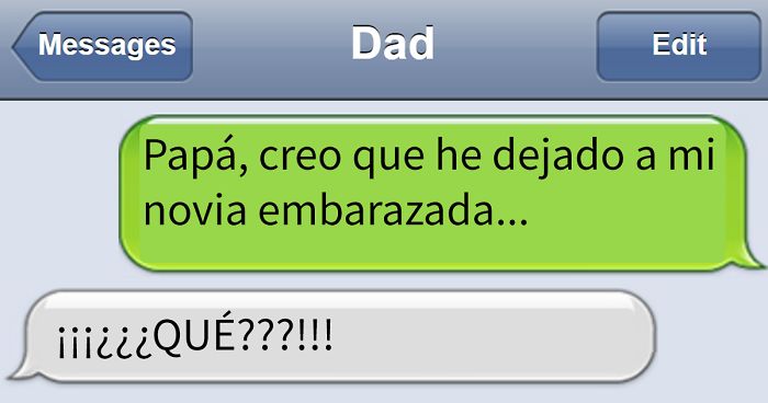 10 Divertidos mensajes de texto que mandan los padres