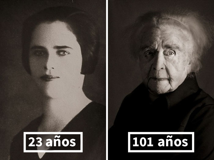 Ludmila Vysloužilová, 23 (foto Que Se Hizo Para Regalar A Su Prometido) Y 101 Años