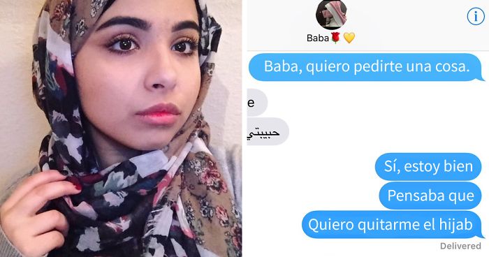 Esta adolescente musulmana preguntó a su padre si podría quitarse el hijab, y su respuesta fue brillante