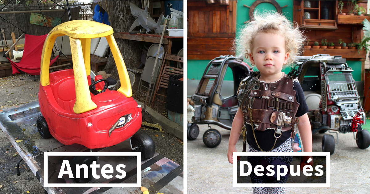 Este padre transformó los coches de juguete de sus hijos en los vehículos macarras de Mad Max