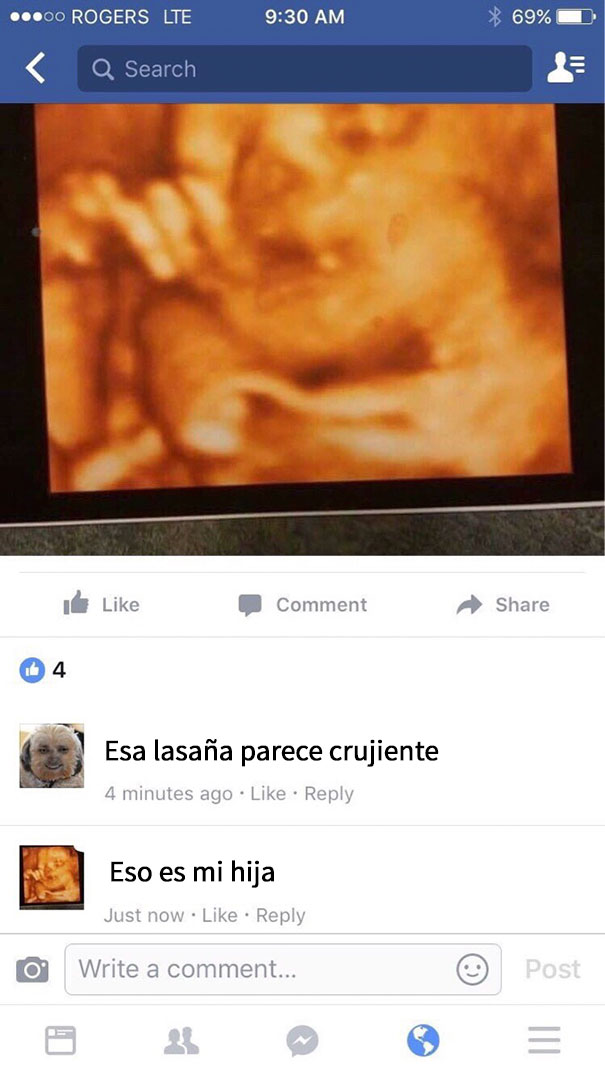 Sí, Lasaña...