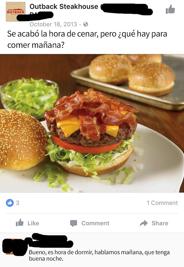 Mi Tía De 73 Años Comentando En Una Imagen De Hace Años