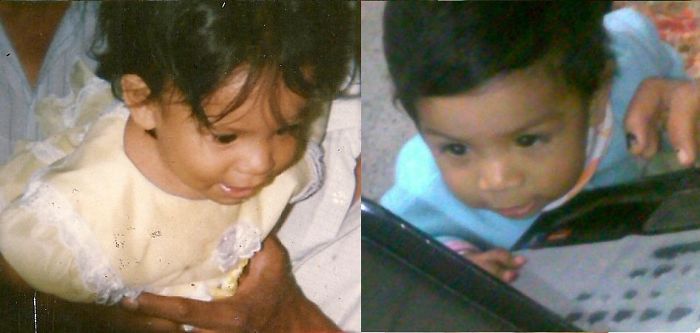 Mi Hija Y Mi Nieta. Karen Saucedo Carpio Y Luciana Vera Saucedo