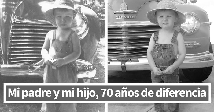 10+ Fotos que demuestran que los hijos son versiones copiadas de sus padres