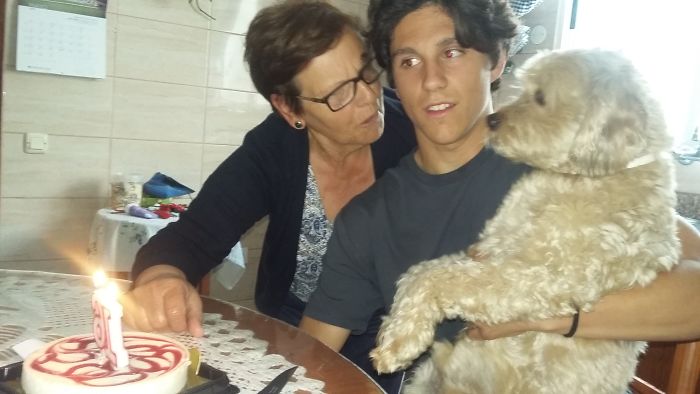 Celebrando El Cumple De Mi Hermanito