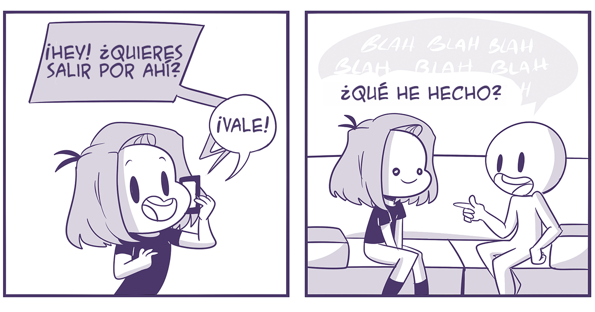 Comencé a hacer cómics para aliviar el estrés, ahora son mi gran pasión