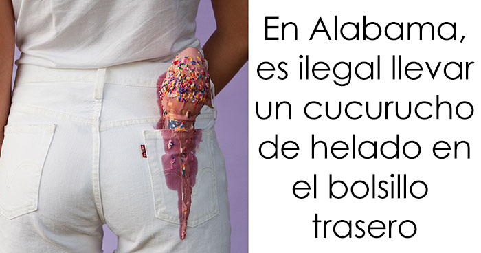 Esta fotógrafa rompe 43 leyes ridículas estadounidenses, y es divertidísimo