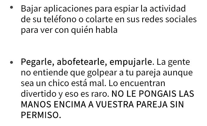 Esta nota brutalmente honesta explica cómo las chicas abusan de sus novios, comprueba que tú no lo hagas