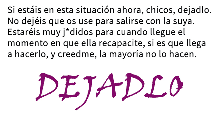 Esta nota brutalmente honesta explica cómo las chicas abusan de sus novios, comprueba que tú no lo hagas