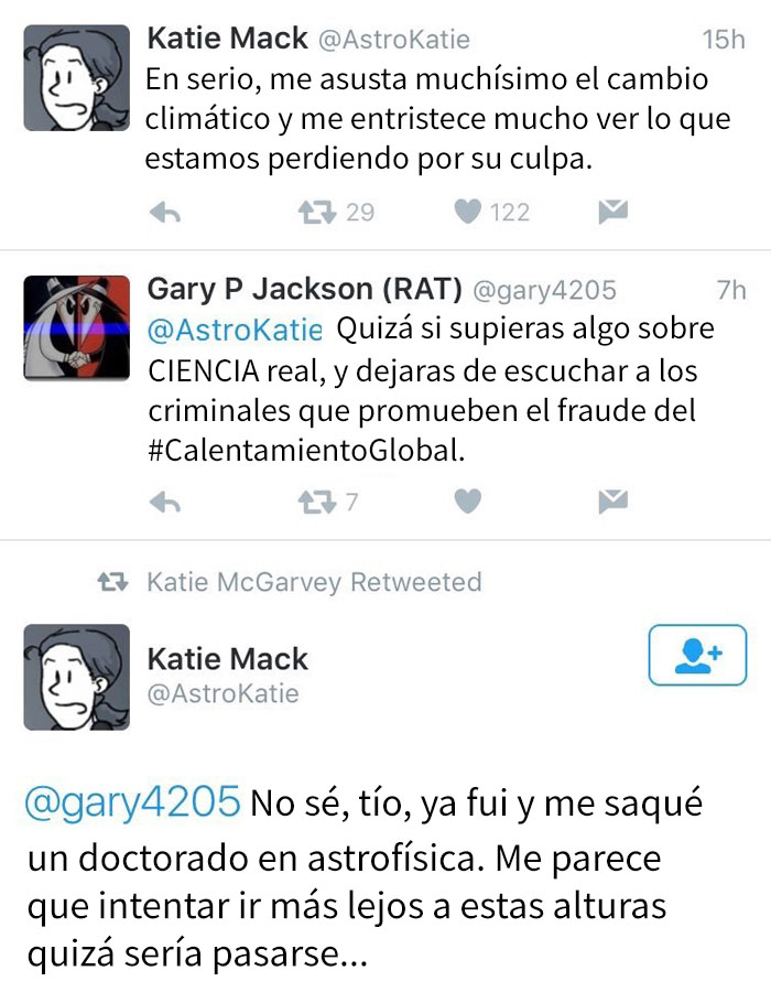 El Tipo Que Le Dijo A Una Astrofísica Que Aprendiera Ciencia De Verdad