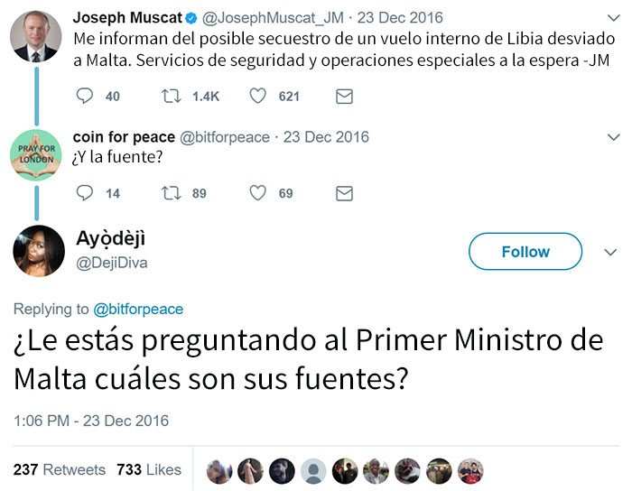 No Sé, Es El Primer Ministro, Si él No Lo Sabe...