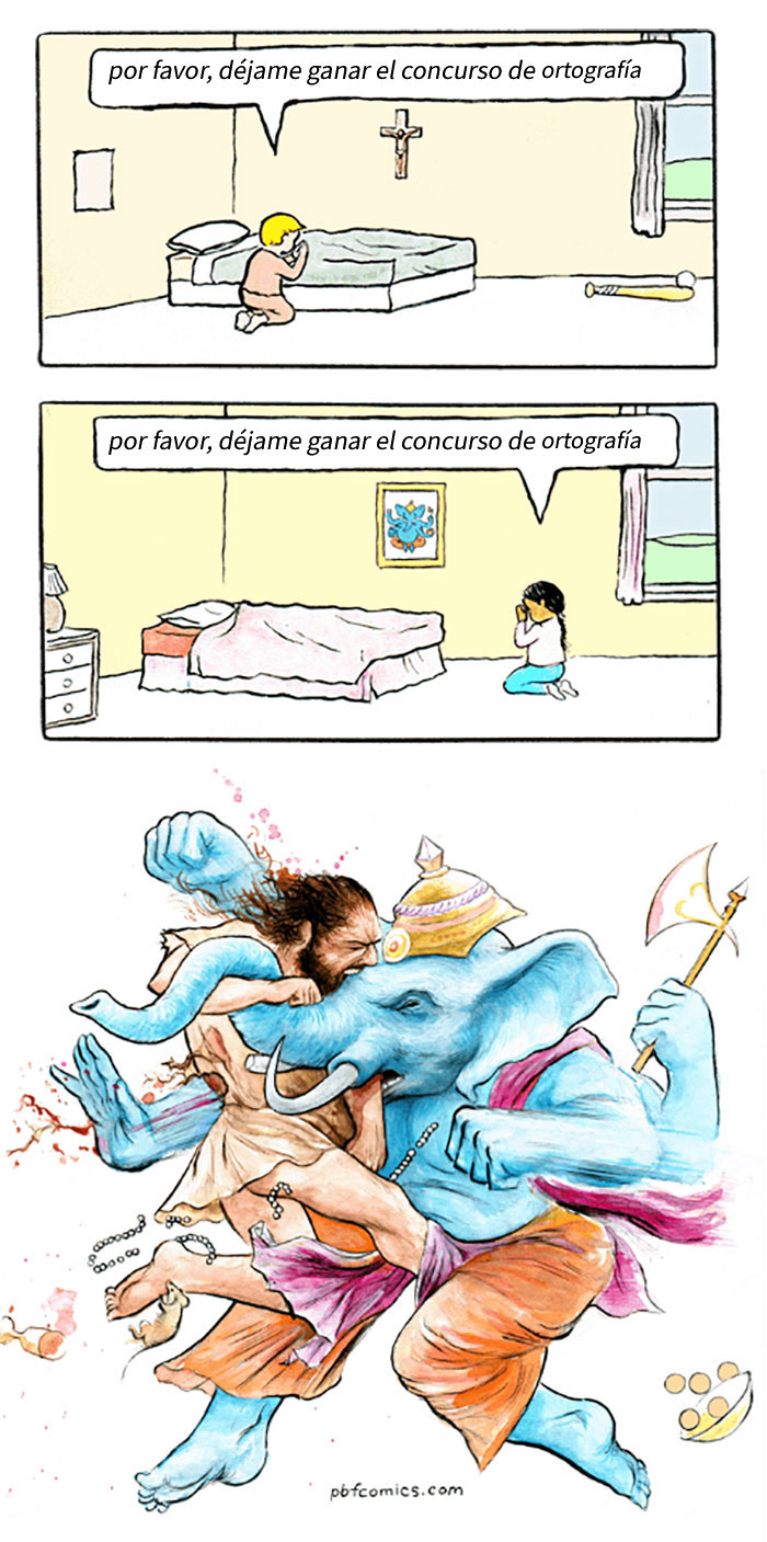 10+ Cómics Hilarantes Con Oscuros Finales Inesperados Por ‘Perry Bible Fellowship’