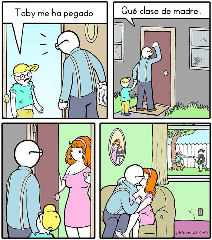 10+ Cómics Hilarantes Con Oscuros Finales Inesperados Por ‘Perry Bible Fellowship’