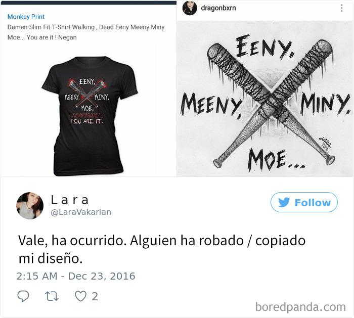 Compañia Roba Esta Obra De Una Artista Independiente