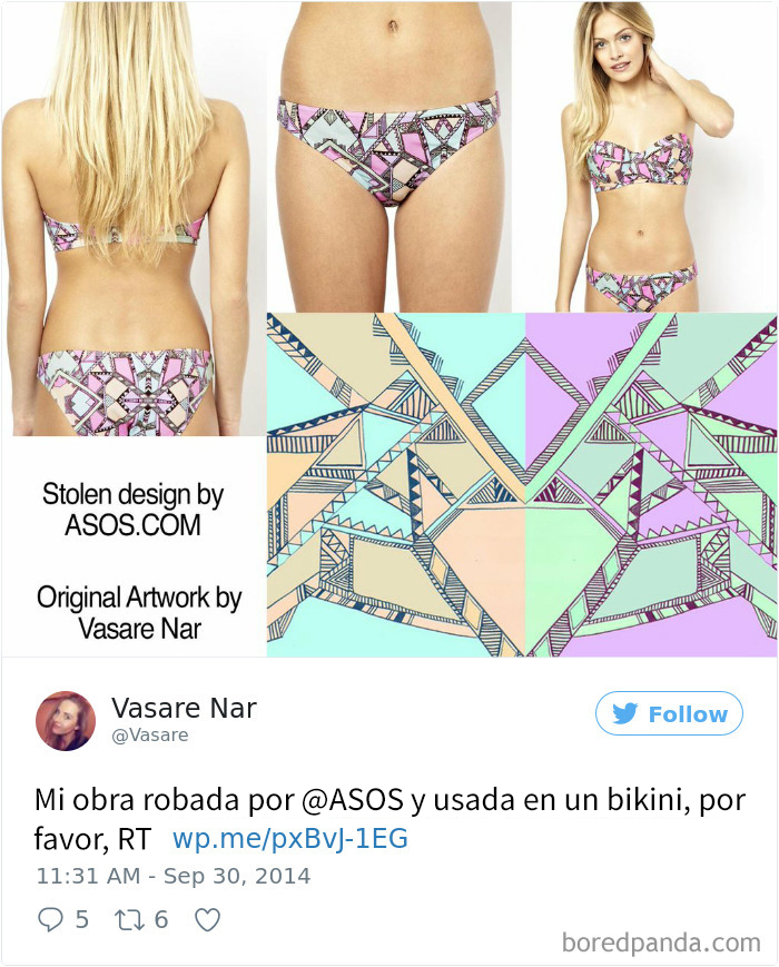 Diseño Robado Por Asos