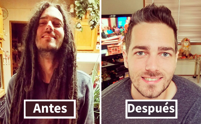 10+Fotos increíbles antes y después de un corte de pelo que demuestran que un buen peluquero es como un cirujano plástico