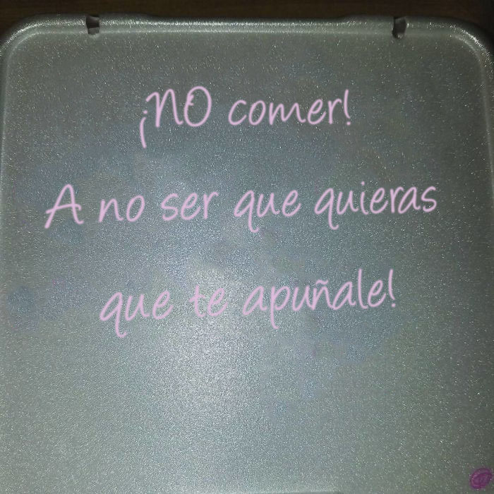 Mejor No Abrir Este Tupperware