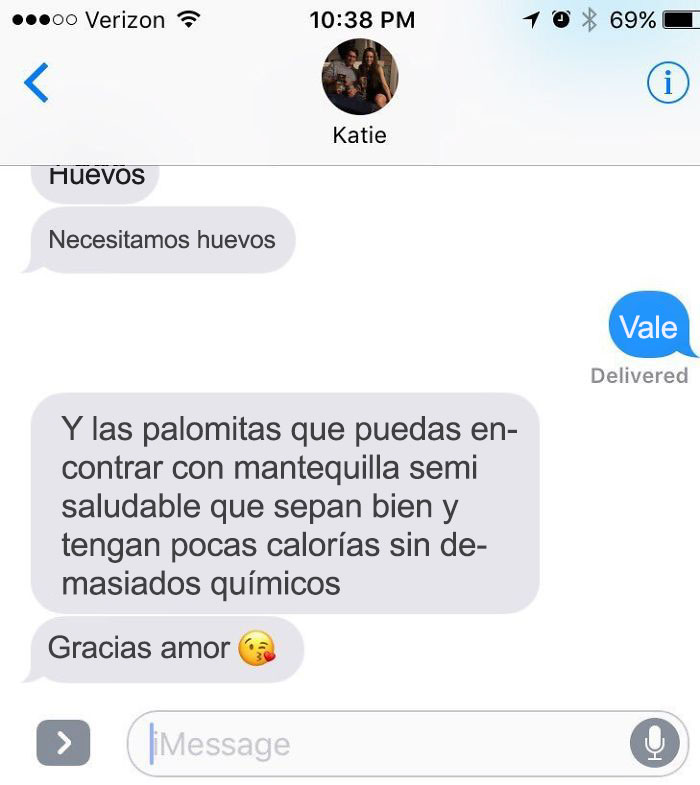 Incluso Así Cogí Las Palomitas Equivocadas